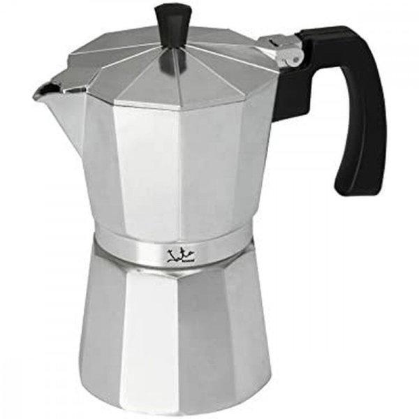Kotyogós Kávéfőző JATA CCA6 * Ezüst színű Alumínium 6 Csészék