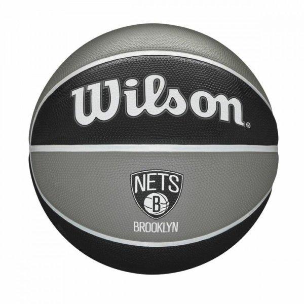 Kosárlabda Wilson Nba Team Tribute Brooklyn Nets Fekete Természetes gumi Egy
méret 7