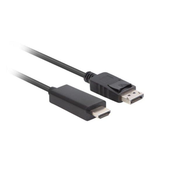DisplayPort - HDMI Kábel Lanberg CA-DPHD-11CC-0050-BK Fekete