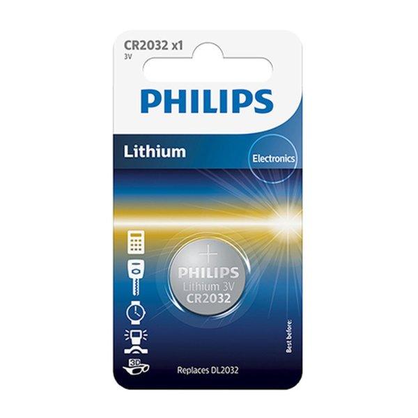 Lítium Gombelem Philips CR2032/01B 210 mAh 3 V