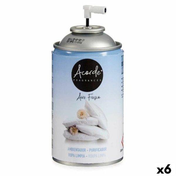 Légfrissítőt és Utántöltőt Tiszta ruha 250 ml (6 egység)