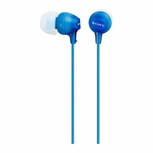 Fejhallgató Sony MDR-EX15AP Kék
