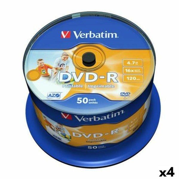 DVD-R Verbatim 4,7 GB 16x (4 egység)