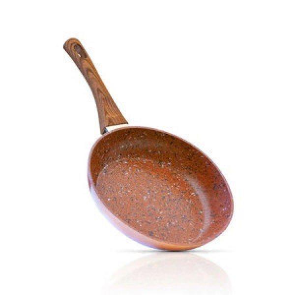 Livington Copper and Stone Pan serpenyő tapadásmentes bevonattal 24 cm