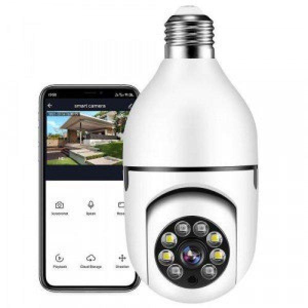 Forgatható Smart Wifi IP kamera E27