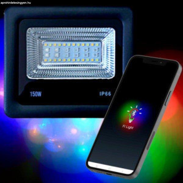 150W Okos LED reflektor - APP + BT + RGB + programozható IP66