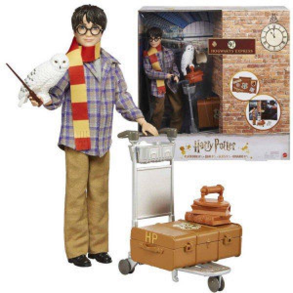 Harry Potter - 9 és 3/4 vágány játékszett Harry Potter figurával