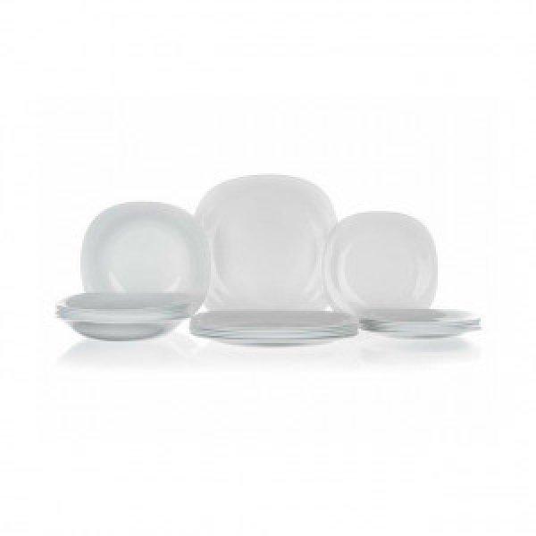 Üveg tányér készlet Parma 18 részes 05498930