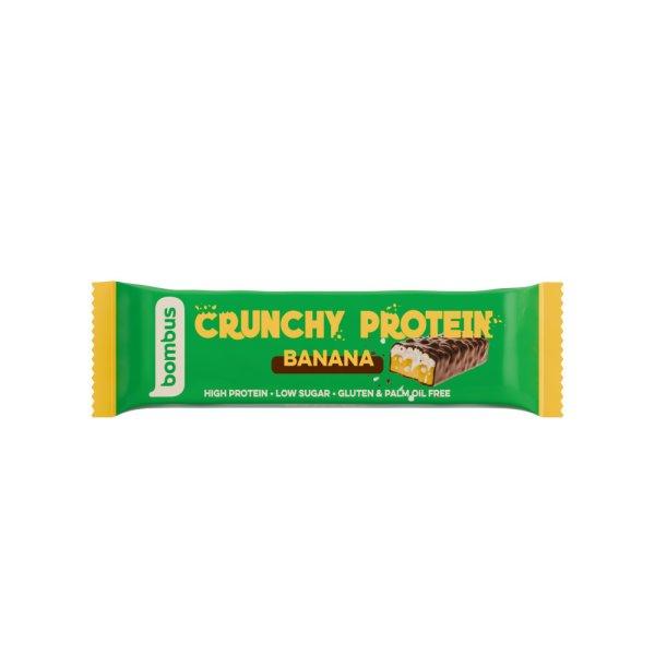 Bombus crunchy proteinszelet tejcsokoládéval banán ízzel és
édesítőszerrel 50 g