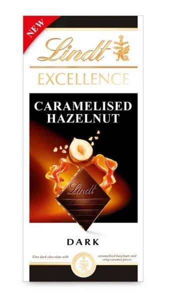 Lindt Excellence 100G Caramelised Hazelnut Ét 100g LNEX1047