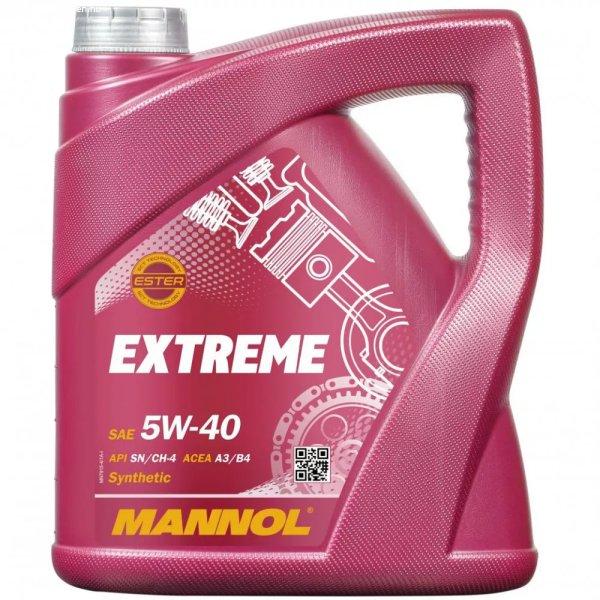 Mannol Extreme 5W40 Sn/Cf 4L A3/B4, 505.00, Rn0710/0700