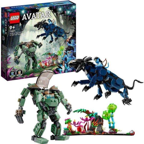 LEGO Avatar - Neytiri és Thanator az AMP Suit-os Quaritch ellen (75571)