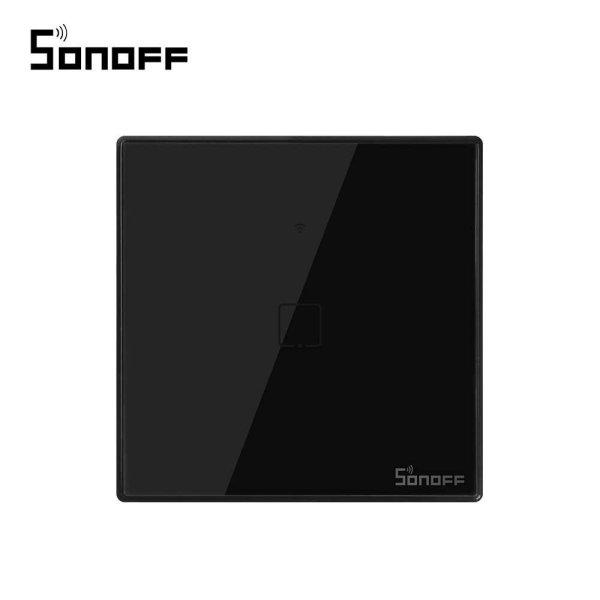 Sonoff Egyszerű Érintőkapcsoló T3EU1C , Wi-Fi + RF, Mobiltelefon-vezérlés,
Wi-Fi + RF