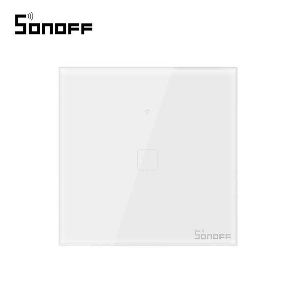 Sonoff Egyszerű Érintőkapcsoló T0EU1C, Wi-Fi, Mobiltelefon-vezérlés,
Hőálló kristályüveg