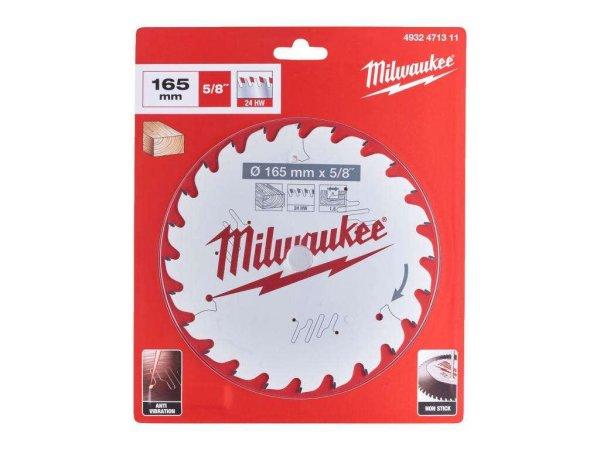 Milwaukee Körfűrészlap hordozható gépekhez (Fához) 165x15.87x1.6x24 ATB -
1 db