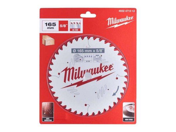 Milwaukee Körfűrészlap hordozható gépekhez (Fához) 165x15.87x1.6x40 ATB -
1 db