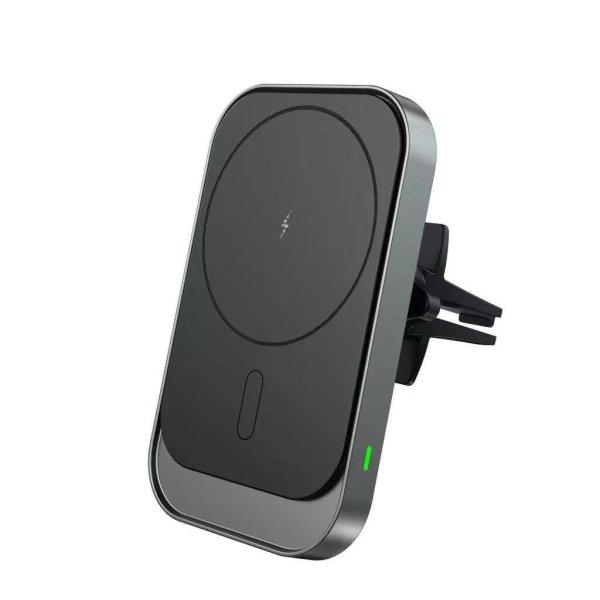 Tech-Protect CW19 MagSafe autós tartó QI töltéssel fekete (126222)
(tp126222)