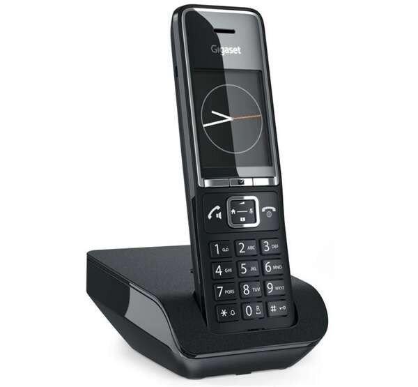 TELEFON készülék, DECT / hordozható Gigaset Comfort 550HX FEKETE