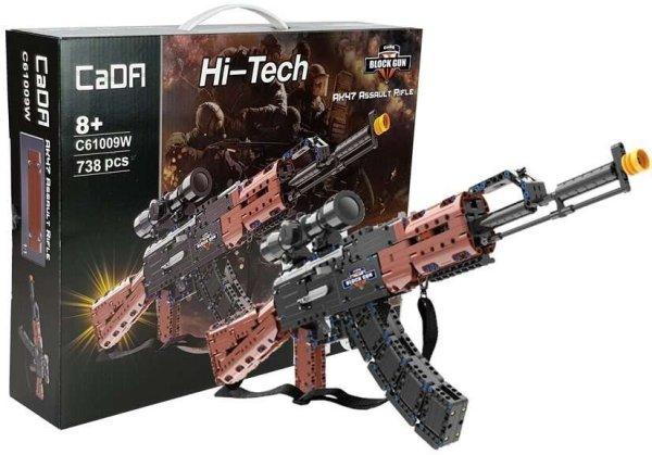 Cada Hi-Tech AK47 elemekből  készült puska pontos lövéssel  738 elem az
összeállításához 7550