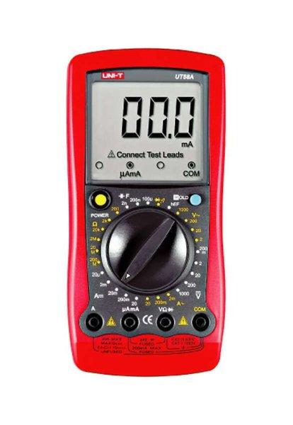 Uni-T UT58A digitális multiméter, Piros