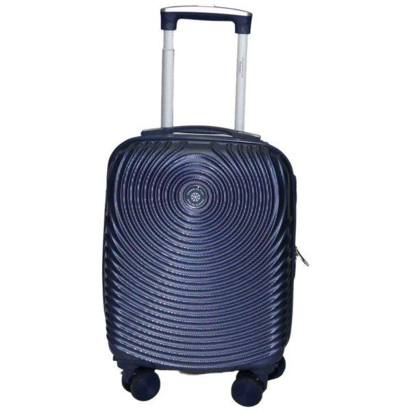 New Love navy keményfalú bőrönd 67cm x 45cm x 25cm-közepes méretű
bőrönd