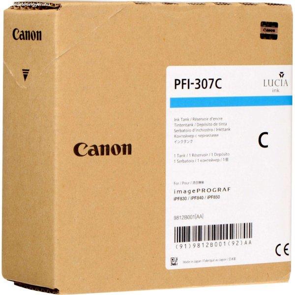 Canon PFI-307 Cyan tintapatron eredeti 9812B001