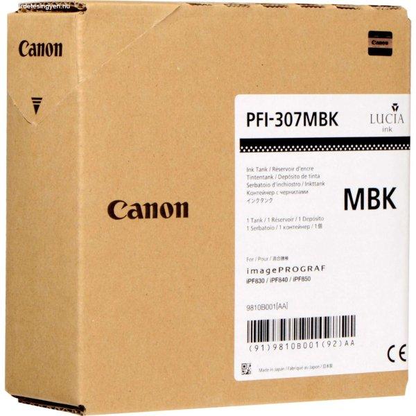 Canon PFI-307 Matt Black tintapatron eredeti 9810B001