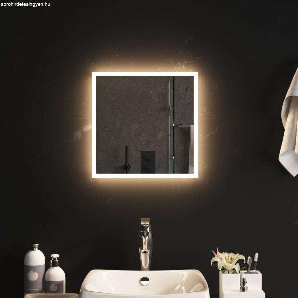vidaXL LED-es fürdőszobatükör 40x40 cm