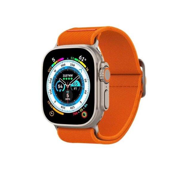 Spigen Lite Fit Apple Watch Ultra Szövet Szíj 49mm - Narancssárga (AMP05986)