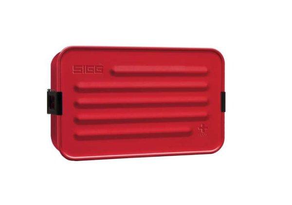SIGG Metal Box Plus L Étel tároló doboz - Piros