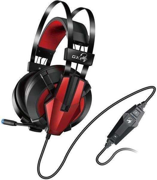 Genius HS-G710V USB fekete-piros gamer headset