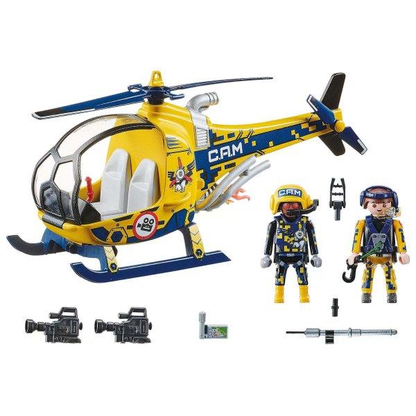 Playmobil Air Stuntshow Filmcrew helikopter (70833)
