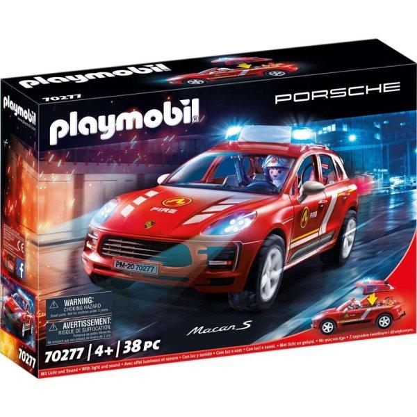 Playmobil : 70277 - Porsche Macan S Tűzoltóautó (70277)