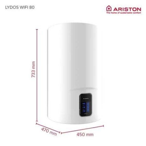 Ariston Vízmelegítő LYDOS WIFI 80 V 1,8K EU