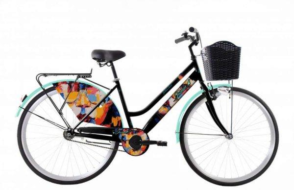 Adria Jasmin női városi kerékpár Fekete