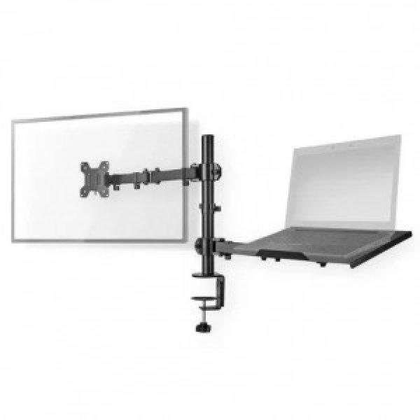 Asztali monitor tartó dönthető, forgatható, 15-32
