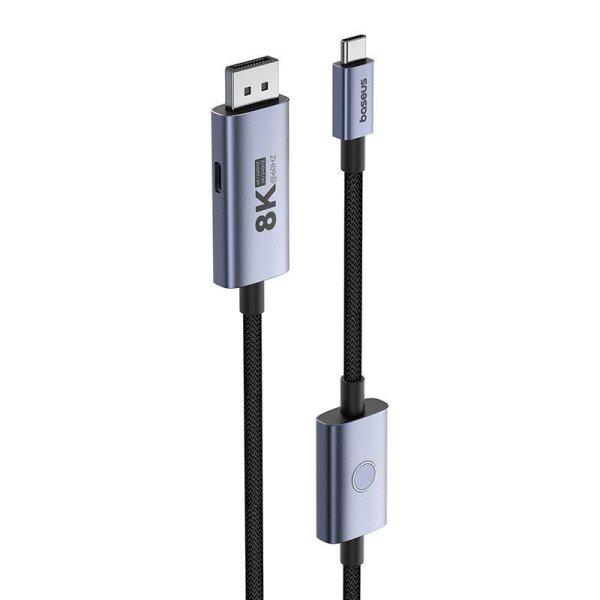 USB-C adapter - DP Baseus 8K 1,5m (fekete)