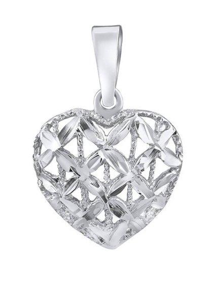 Silvego Romantikus szív alakú medál fehér aranyból
SILVEGOB15003GW