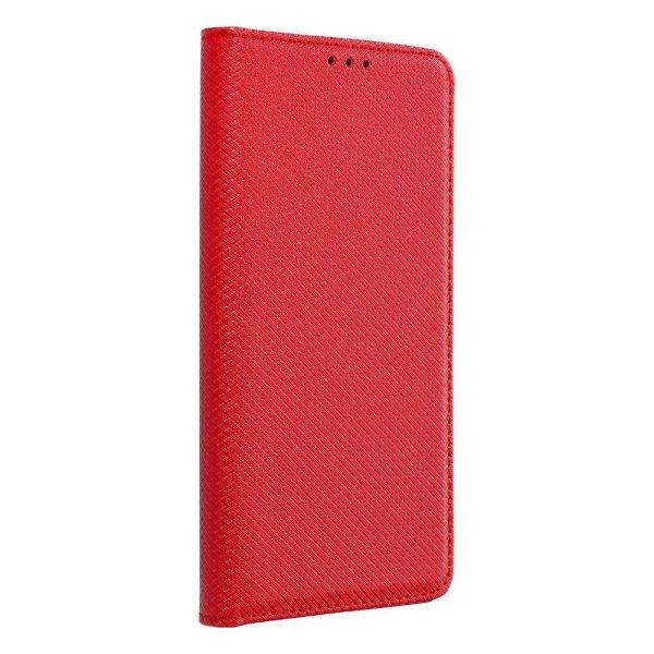 Smart Case book Notesz Tok LG K10 2017 Piros