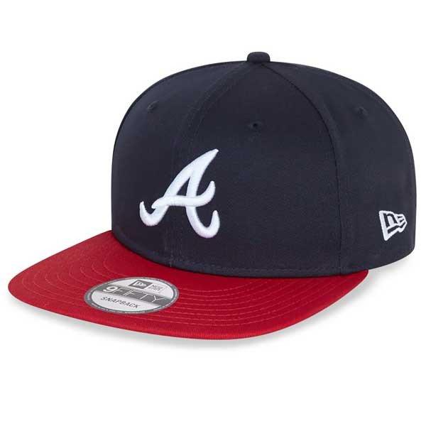 sapka New Era 9Fifty MLB Essential Atlanta Braves Navy Snapback cap