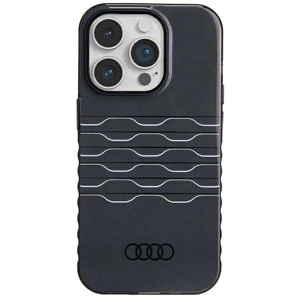 Audi IML MagSafe tok iPhone 14 Pro - fekete