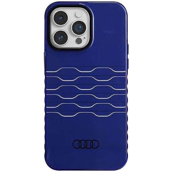 Audi IML MagSafe tok iPhone 14 Pro Max - kék