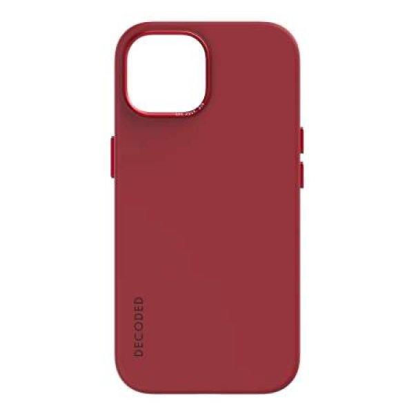 Decoded szilikon MagSafe tok iPhone 15 Plus (piros)
