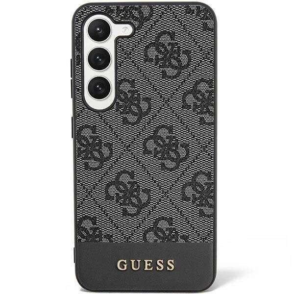 Guess 4G Stripe Collection tok Samsung Galaxy S24 Ultra - fekete