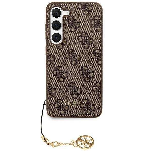 Guess 4G Charms Collection tok Samsung Galaxy S24 - barna