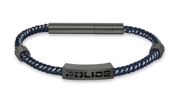 Police Stílusos férfi kék bőr karkötő Assault
PEAGB0034901