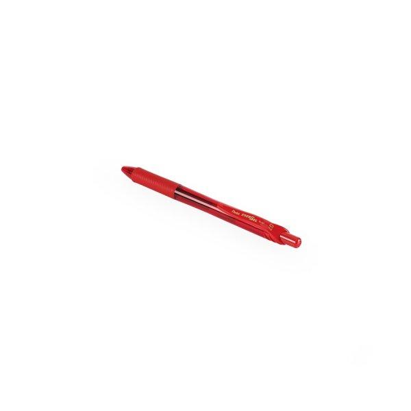 Rollertoll zselés golyóátmérő 0,7 mm, Pentel EnerGelX BL107-BX, írásszín
piros