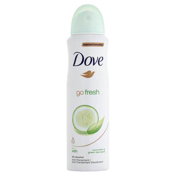 Dove Izzadásgátló spray Go Fresh uborka és zöld tea
illattal (Cucumber & Green Tea Scent) 150 ml