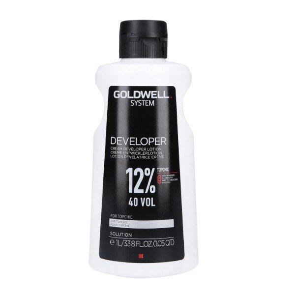 Goldwell Krémes előhívó emulzió 12 % 40 VOL (Cream
Developer Lotion) 1000 ml