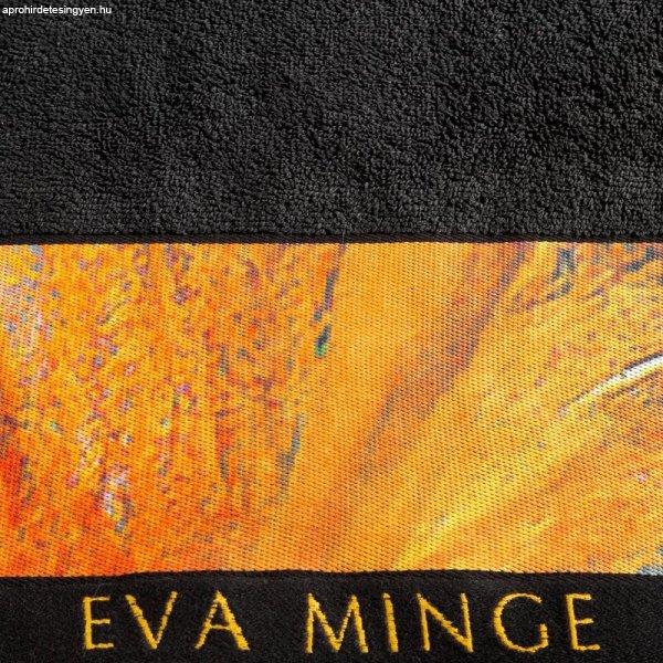 Stella Eva Minge törölköző Fekete 50x90 cm